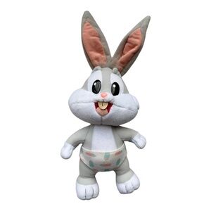 VTG ‘90s Looney Tunes Lovables Baby Bugs Bunny Stuffed Animal Toy